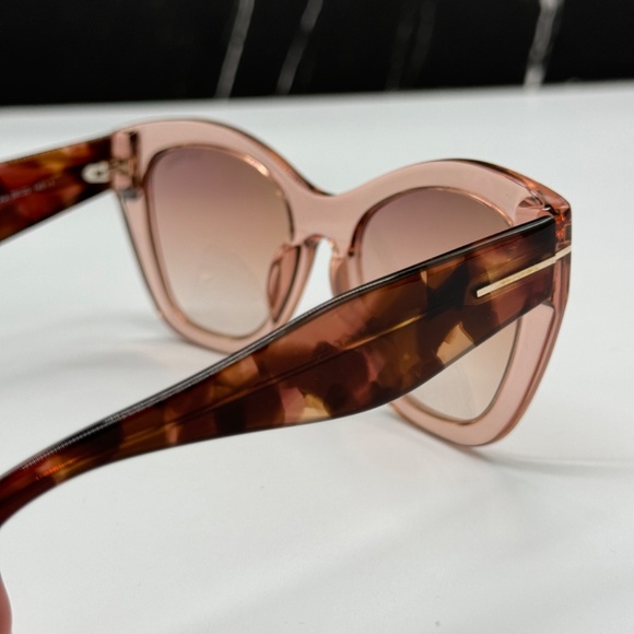 NEW TOM FORD TF940 72G WOMEN PINK SUNGLASSES TOM FORD CARA FT0940/S 72G - Picture 7 of 10